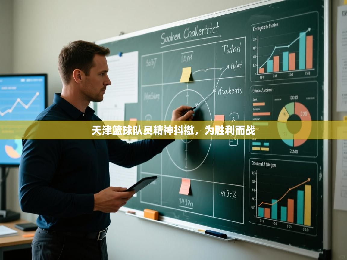 天津篮球队员精神抖擞，为胜利而战