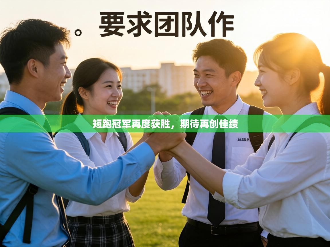 短跑冠军再度获胜，期待再创佳绩