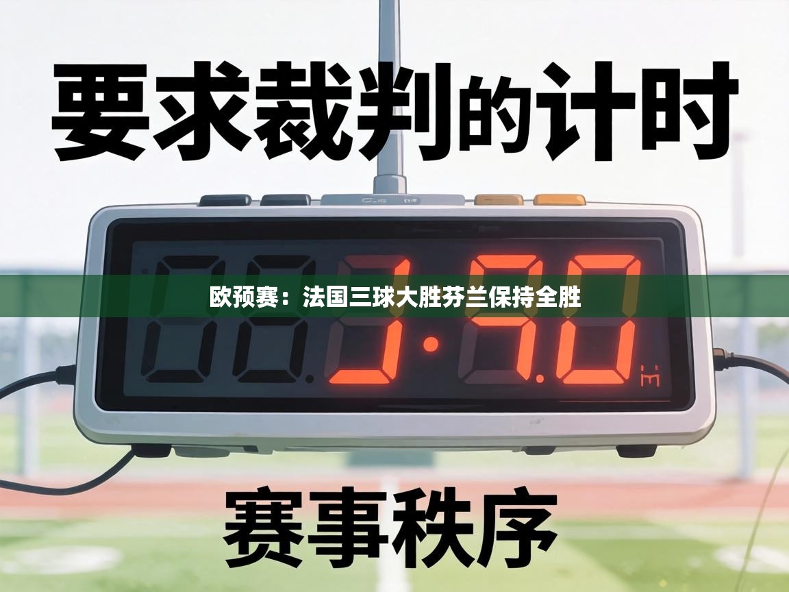 欧预赛：法国三球大胜芬兰保持全胜