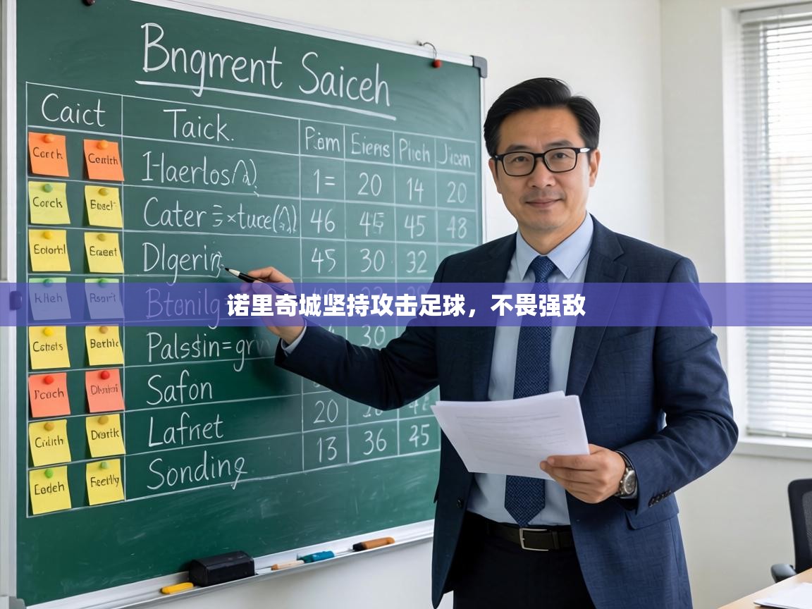 诺里奇城坚持攻击足球，不畏强敌